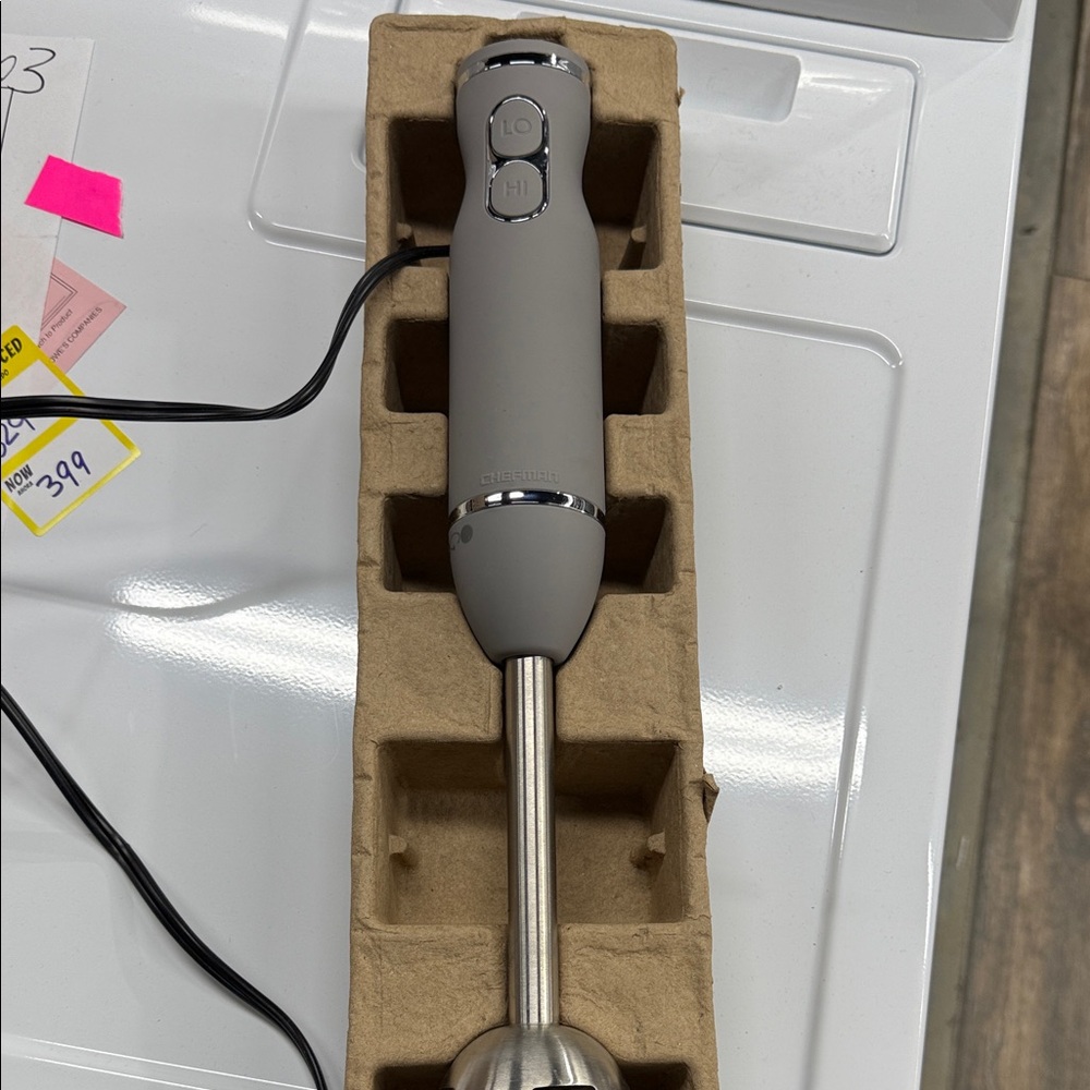Silver and Gray Hand Blender